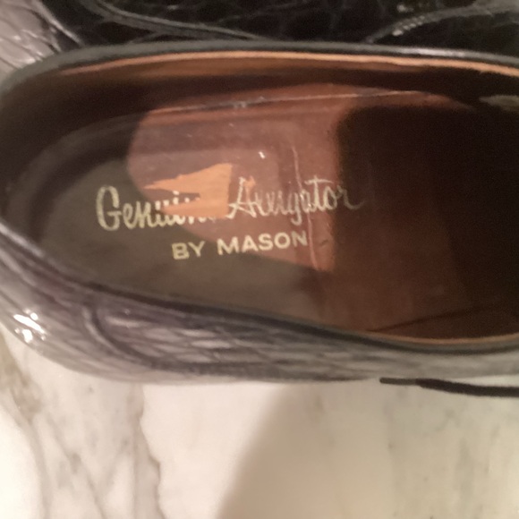 Black handmade Genuine Alligators. - Picture 7 of 8